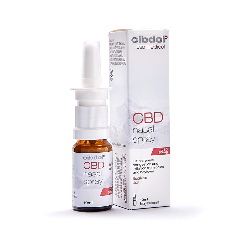 Spray nasal au CBD - Soulagement ORL - CIBDOL