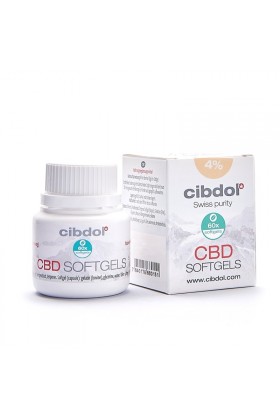 Capsules CBD 6.66  mg - 4% - 60 - CIBDOL