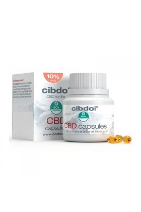 Capsules CBD 16,66  mg - 10% - 60 - CIBDOL
