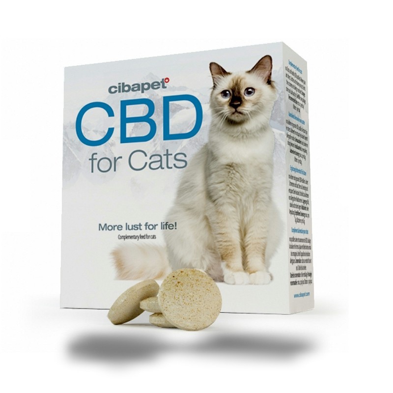 Pastilles de CBD 4% pour chats- CIBDOL