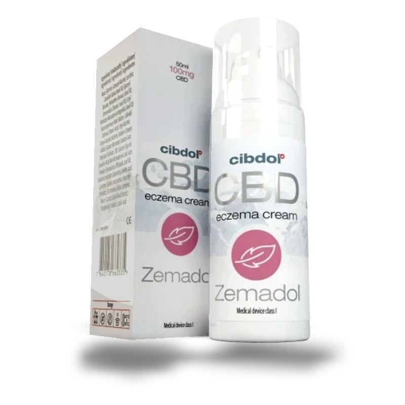 Crème ZEMADOL  CBD - Eczéma - CIBDOL