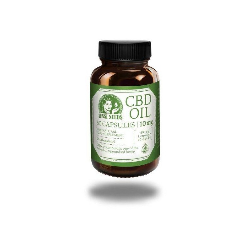 CAPSULES d'huile de CBD - 15mg - 60cap - Sensi Seeds