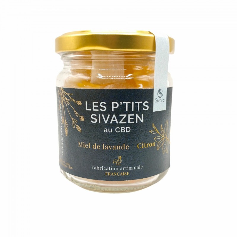Bonbons au CBD P’tits Sivazen  – Miel de lavande Citron - Sivaïa