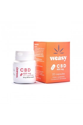 CAPSULES SOMMEIL huile CBD 20 x 20mg - Weasy
